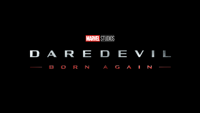 Daredevil: Born Again, 2024 Series, Marvel Cinematic Universe, Black background, Marvel Comics, TV series, Wallpaper