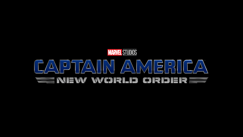 Captain America: New World Order, 2024 Movies, Marvel Cinematic Universe, Black background, Marvel Comics, Wallpaper