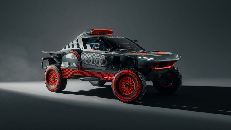 Audi RS Q e-tron E2, Electric rally cars, Prototype, 2023, 5K, Wallpaper
