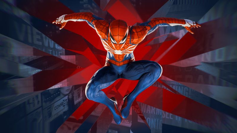 Marvel's Spider-Man, PC Games, PlayStation 4, PlayStation 5, 2022 Games, 5K, 8K, Wallpaper