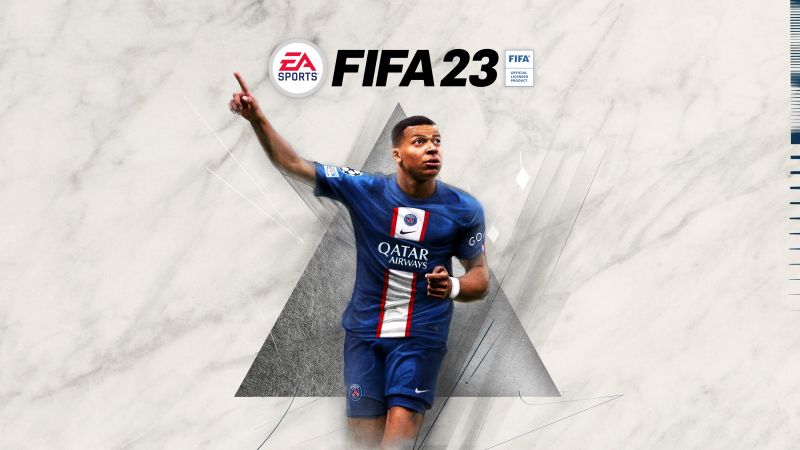 FIFA 23, Paris Saint-Germain, Kylian Mbappé, French Footballer, 2023 Games, Wallpaper