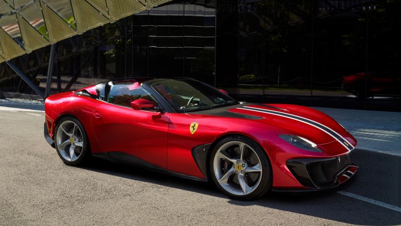 Ferrari SP51, Supercars, 2022, 5K, Wallpaper