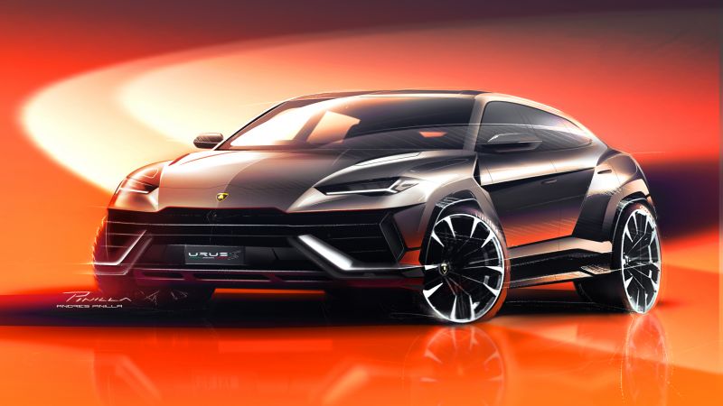 Lamborghini Urus S, Concept design, 2022, Wallpaper