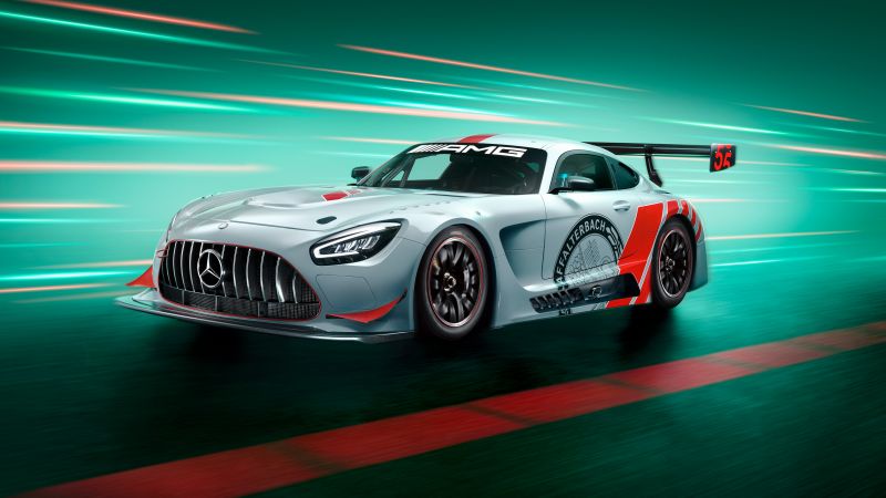 Mercedes-AMG GT3, Edition 55, Sports cars, 2022, Wallpaper