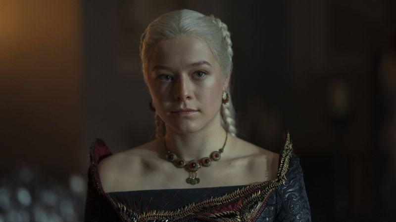 House of the Dragon, Emma D'Arcy, Princess Rhaenyra Targaryen, 2022 Series, TV series, Wallpaper