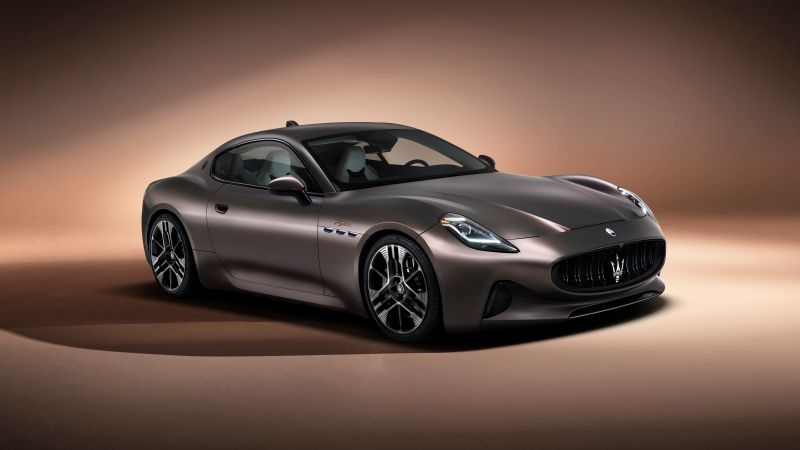 Maserati GranTurismo Folgore, 2023, 5K, 8K, Wallpaper