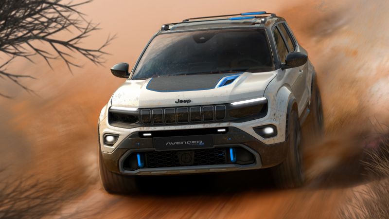 Jeep Avenger 4x4 Concept, Off-Road SUV, Off-roading, 2022, Wallpaper