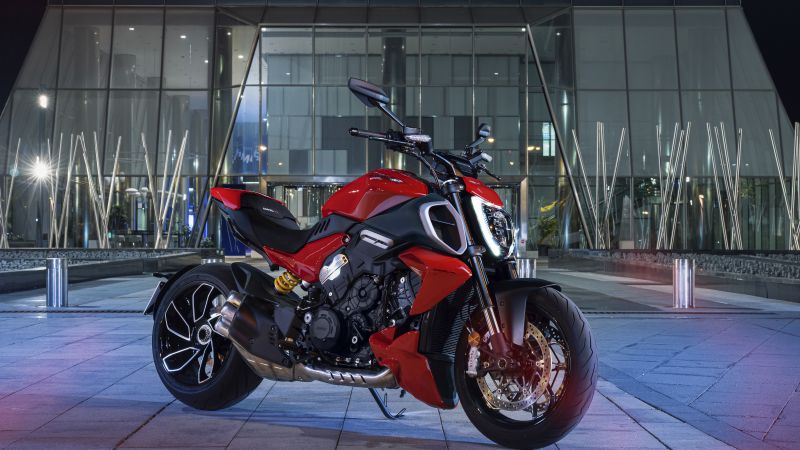 Ducati Diavel V4, Sports bikes, Muscle cruiser, 5K, 2023, Wallpaper