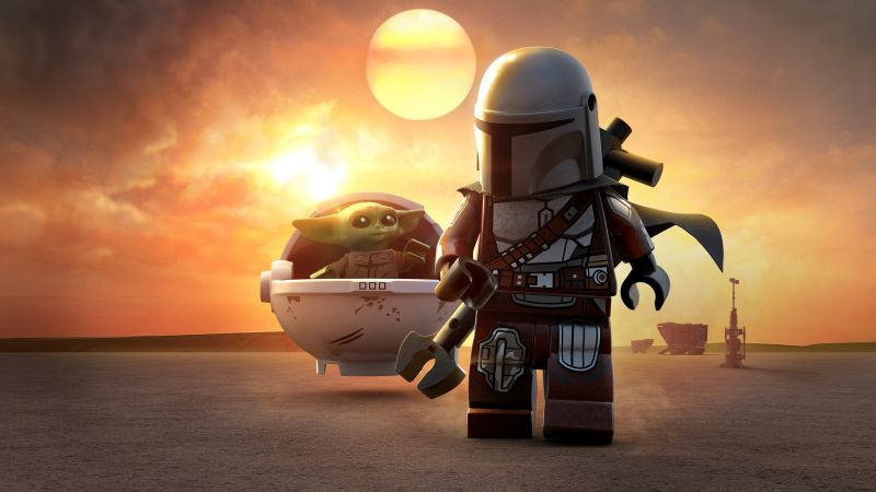 LEGO Star Wars: The Skywalker Saga, 2022 Games, Baby Yoda, The Mandalorian, Nintendo Switch, PlayStation 5, PlayStation 4, Xbox One, Xbox Series X and Series S, PC Games, Wallpaper