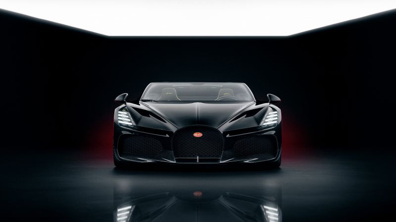 Bugatti w16 mistral ultimate roadster sports cars 2024 