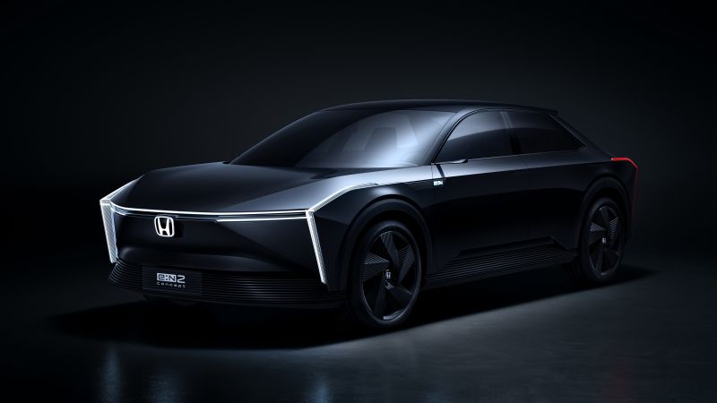 Honda eN2 Concept, Electric cars, EV Concept, 2022, Dark background, Wallpaper