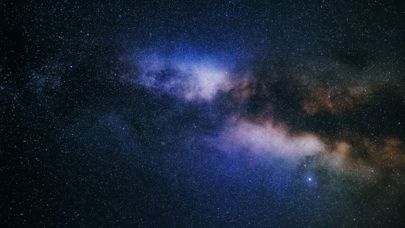 Milky Way, Galaxy, Starry sky, Outer space, 5K, Wallpaper