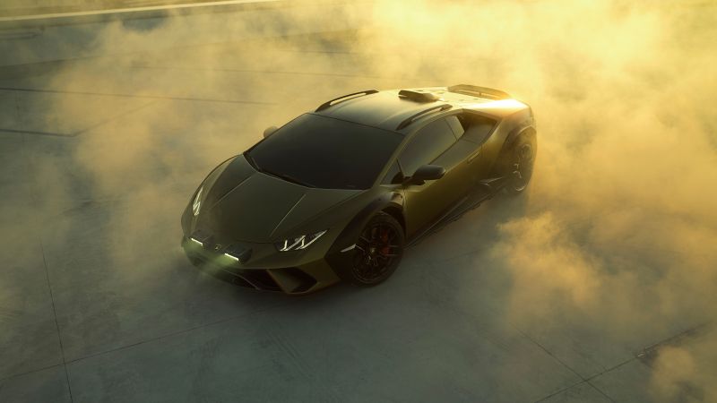 Lamborghini Huracan Sterrato, Off-road supercars, All-terrain super sports car, 5K, 8K, 2023, Wallpaper