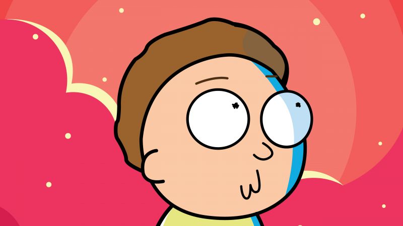 Morty Smith, Rick and Morty, TV show, 5K, Wallpaper
