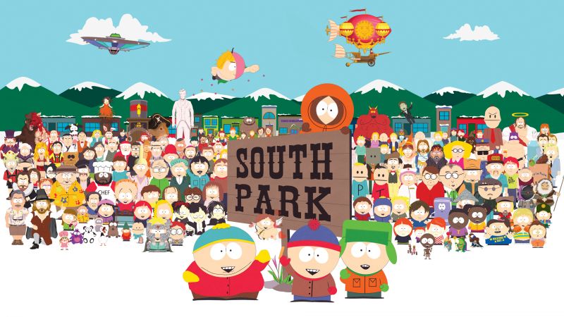 South Park, Animated series, Eric Cartman, Stan Marsh, Kyle Broflovski, Kenneth McCormick (Kenny), Cartoon, Wallpaper