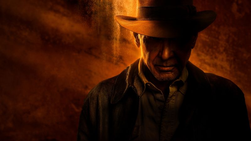 Harrison Ford as Indiana Jones, 2023 Movies, Indiana Jones and the Dial of Destiny, Wallpaper