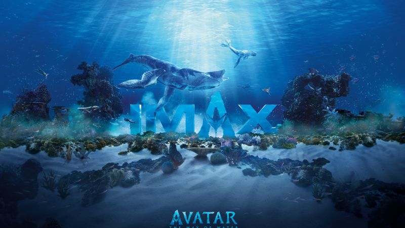 Avatar: The Way of Water, IMAX poster, Underwater, Avatar 2, 5K, 8K, Wallpaper