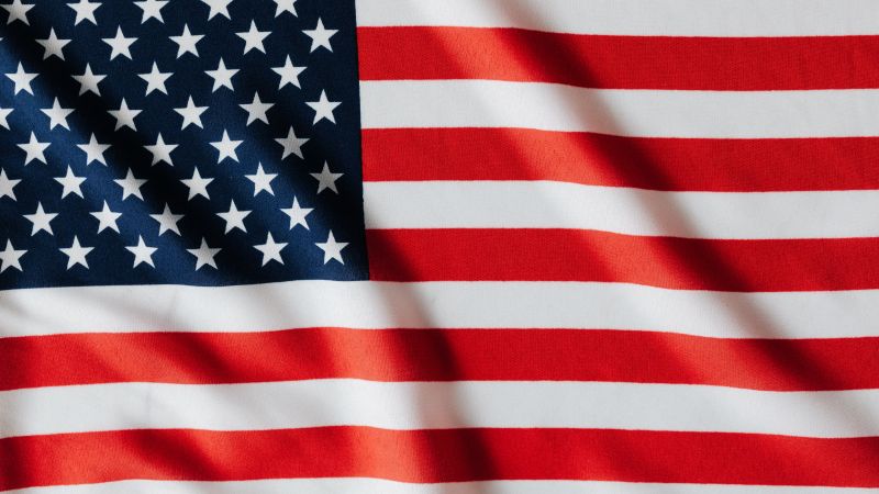 American flag, 5K, Flag of USA, Flag of the United States, National flag, Wallpaper