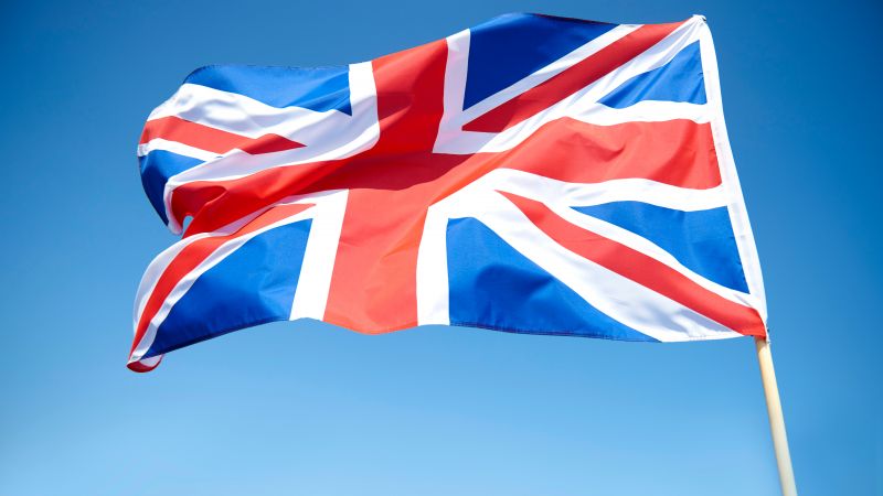 Union Jack, British flag, Flag of the United Kingdom, National flag, Blue Sky, Wallpaper