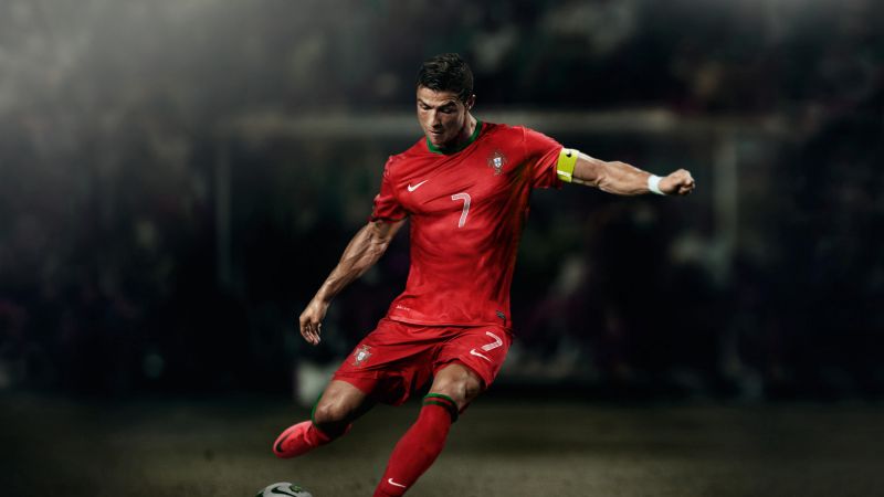 Cristiano Ronaldo, Portuguese footballer, Portugal football player, Wallpaper