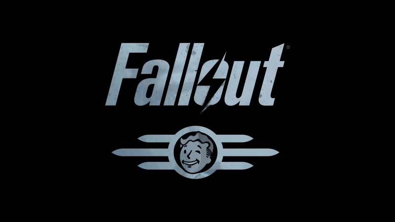 Fallout, Black background, 5K, 8K, Wallpaper