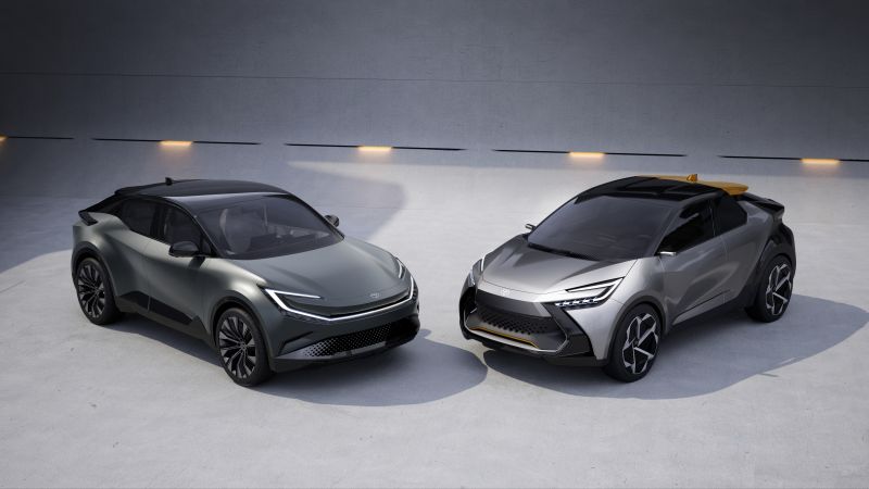 Toyota bZ Compact SUV, Toyota C-HR Prologue, Concept cars, 2023, 5K, 8K, Wallpaper