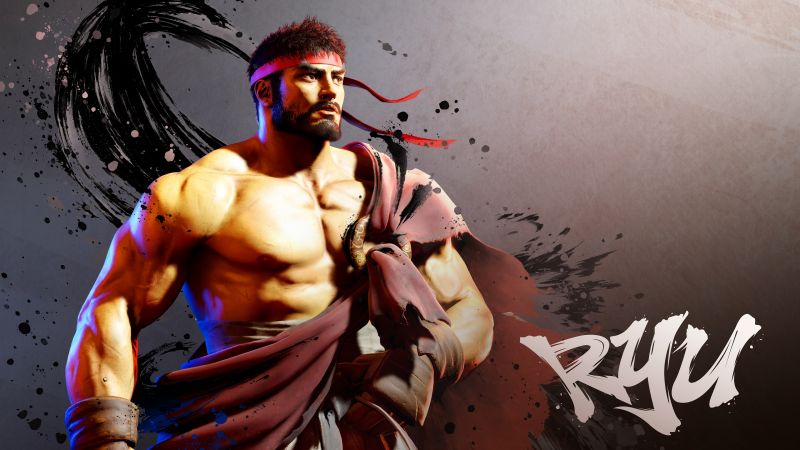Ryu, Street Fighter 6, Wallpaper