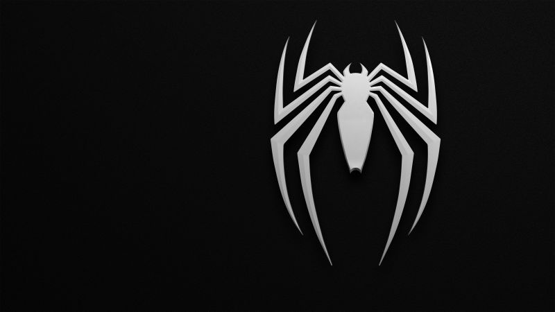Marvel's Spider-Man 2, PlayStation 5, Dark background, Wallpaper