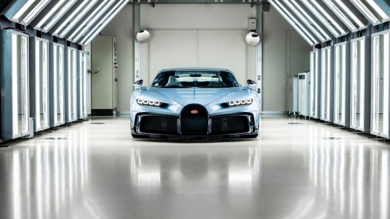 Bugatti Chiron Profilee, Supercar, Sports cars, Wallpaper