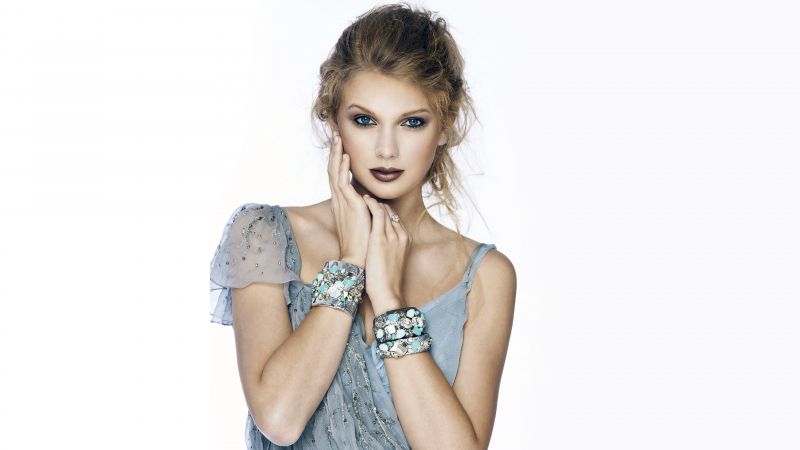 Taylor Swift, 8K, American singer, White background, 5K, Wallpaper