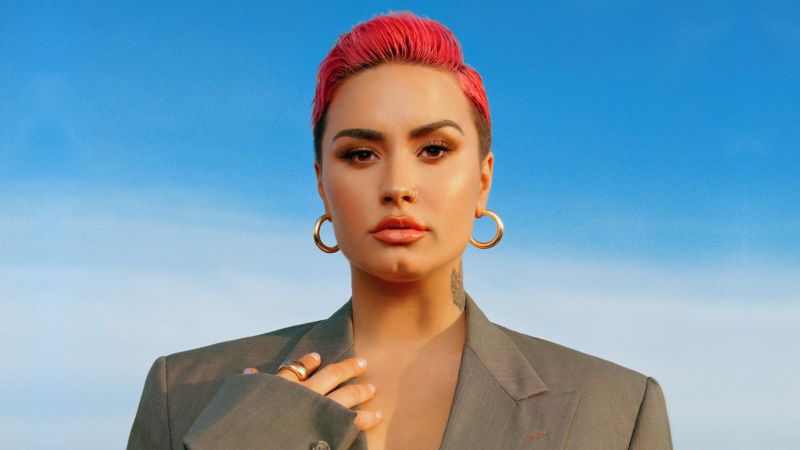 Demi Lovato, American singer, Portrait, Wallpaper