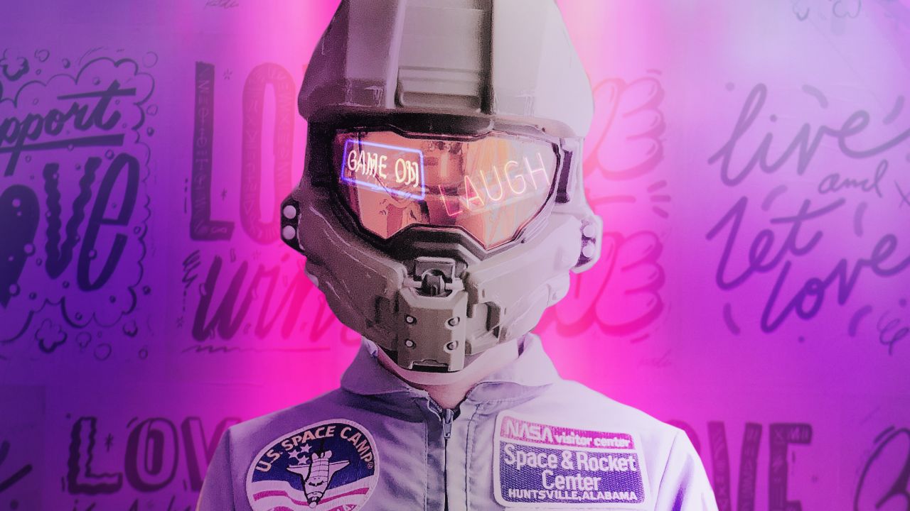 Astronaut Wallpaper 4K, NASA, Space suit, Neon, Pink, Sci-Fi, #1125