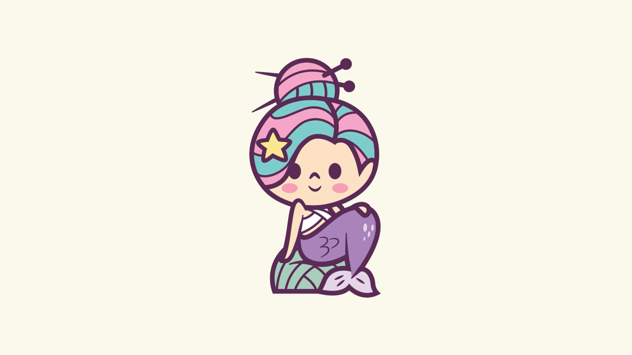 cute mermaid disney