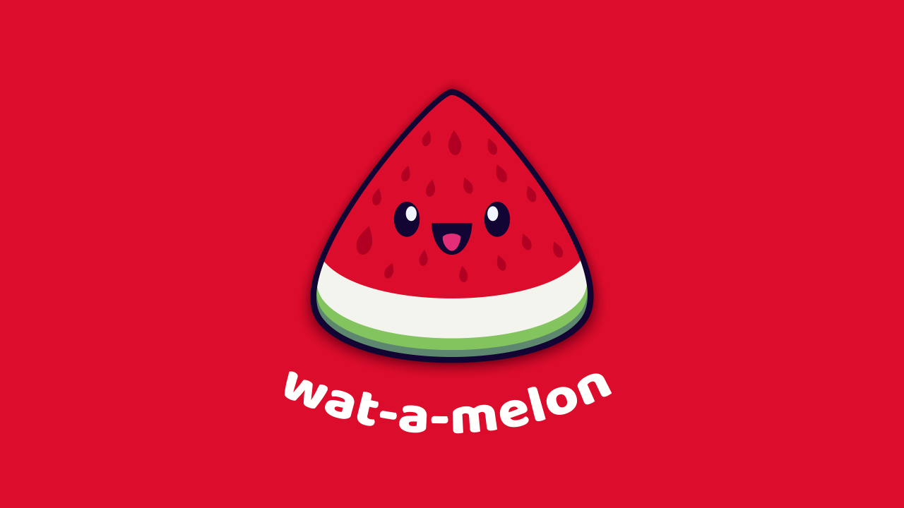 watermelon kawaii