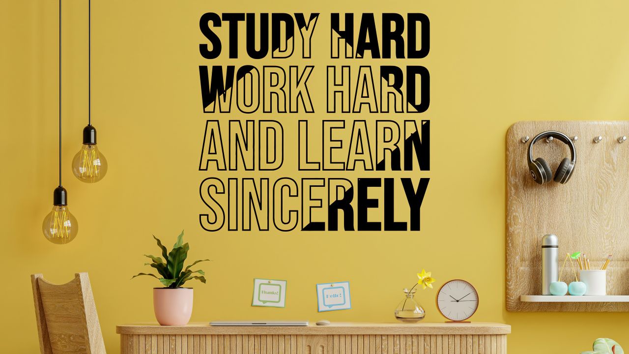study hard