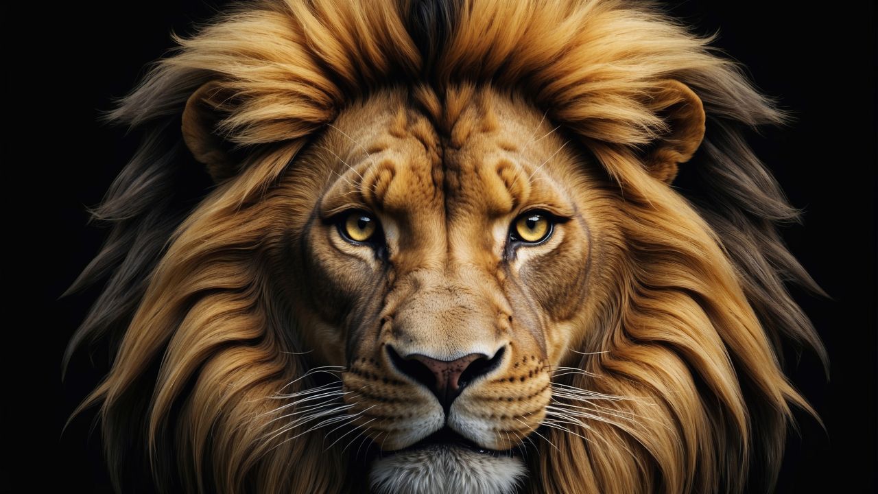 lion mane ai art