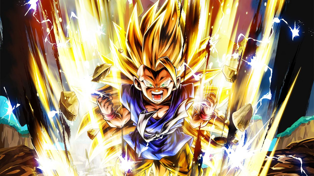 Super Saiyan 3 Kid Goku 4K Wallpaper