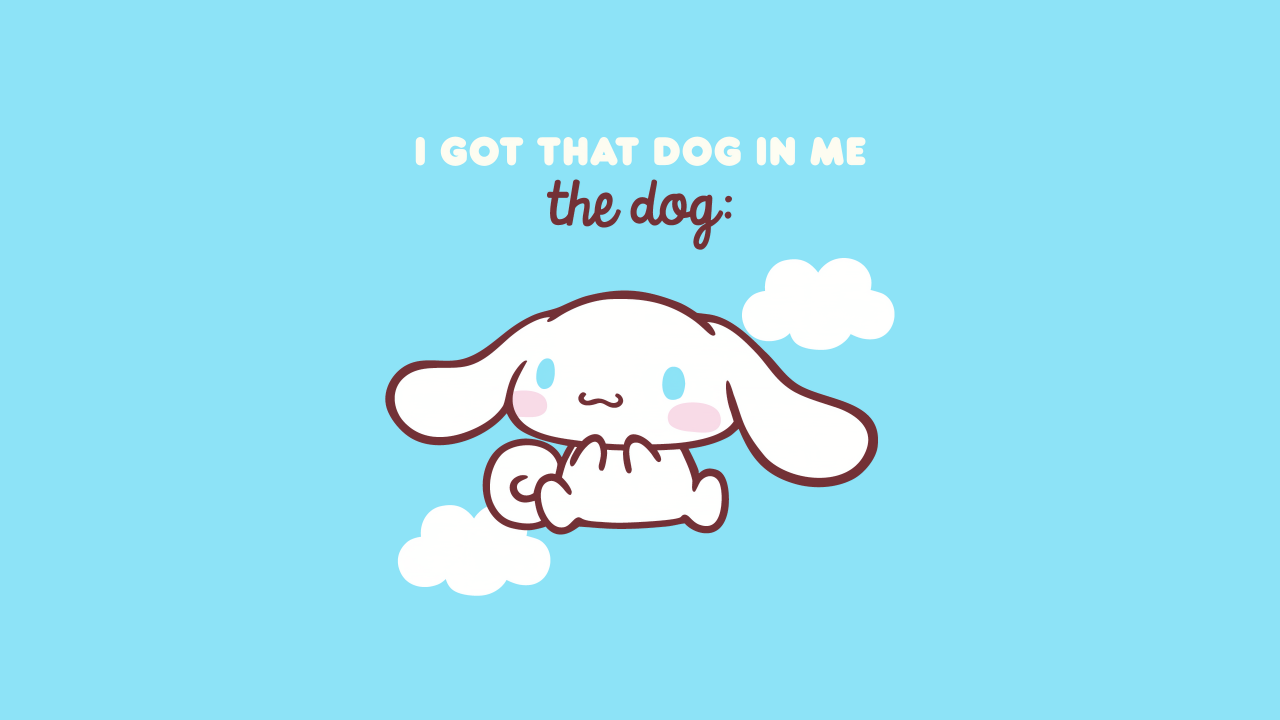 sanrio cinnamoroll