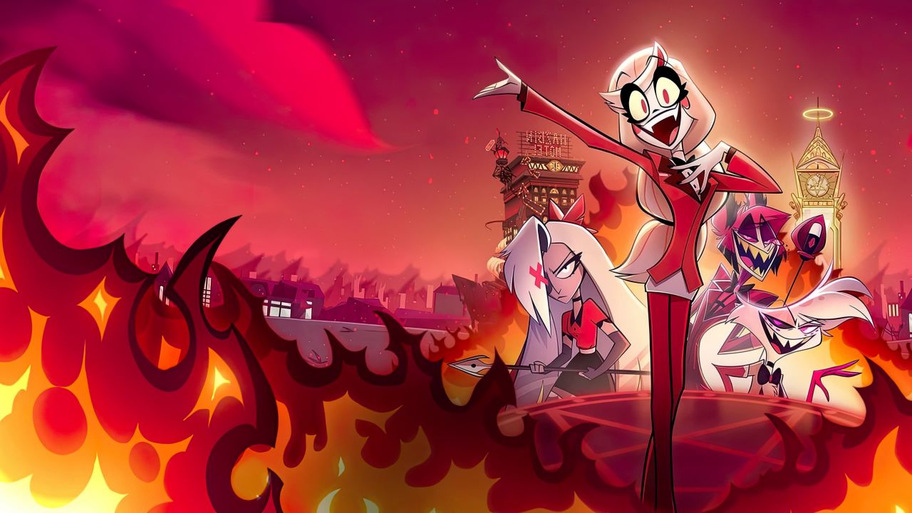 Hazbin Hotel Wallpaper 4K, Anime series