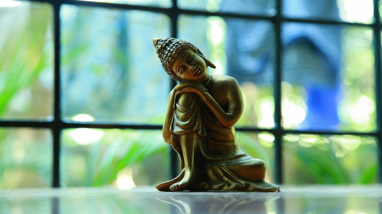 antique buddha idol