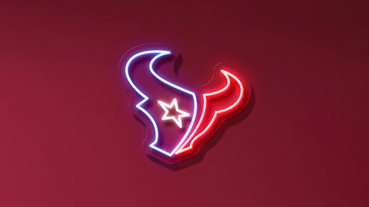 houston texans neon