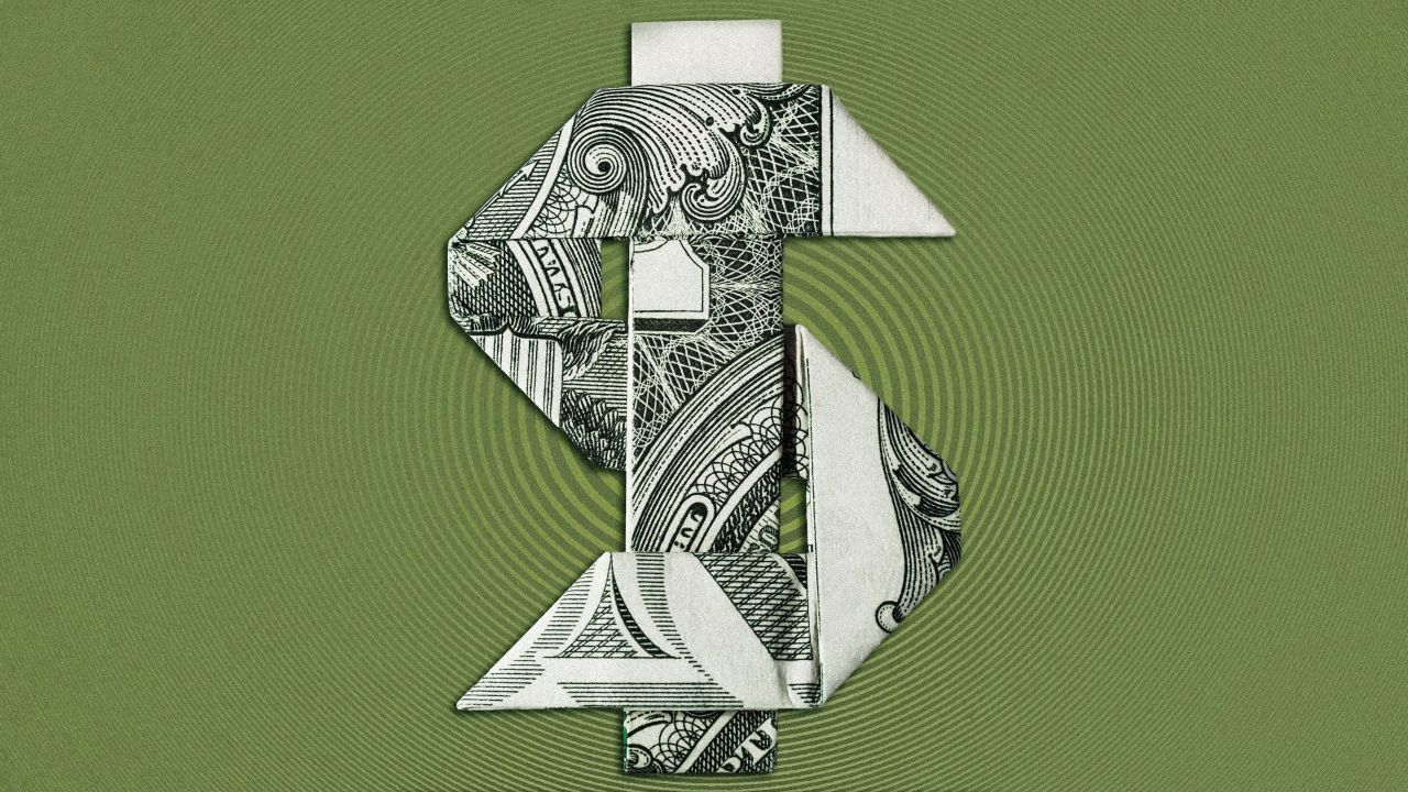 origami dollar
