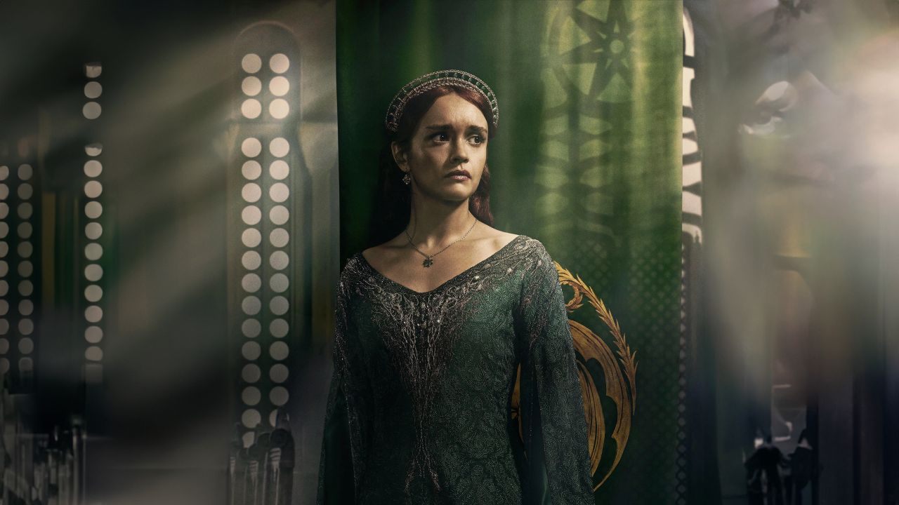 Alicent Hightower Wallpaper 4K, Olivia Cooke, House of the Dragon