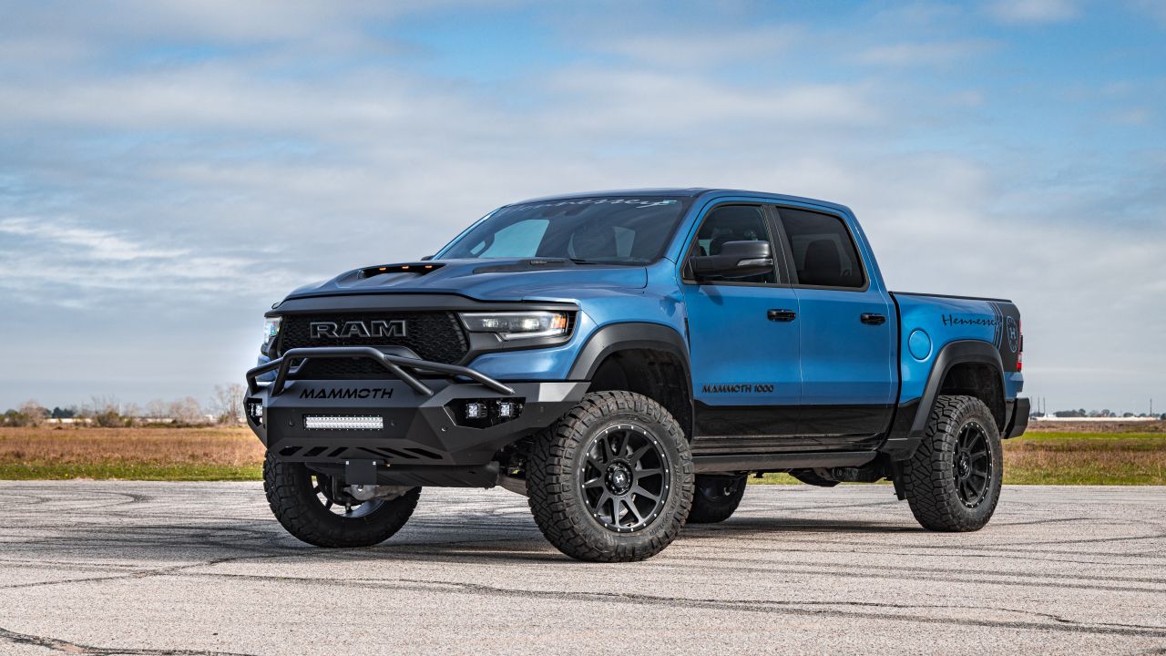 Ram TRX Hennessey Mammoth 1000 Last Stand 8K Wallpaper