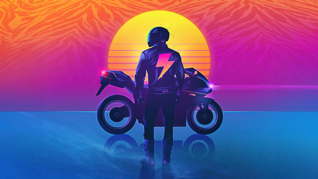 biker outrun