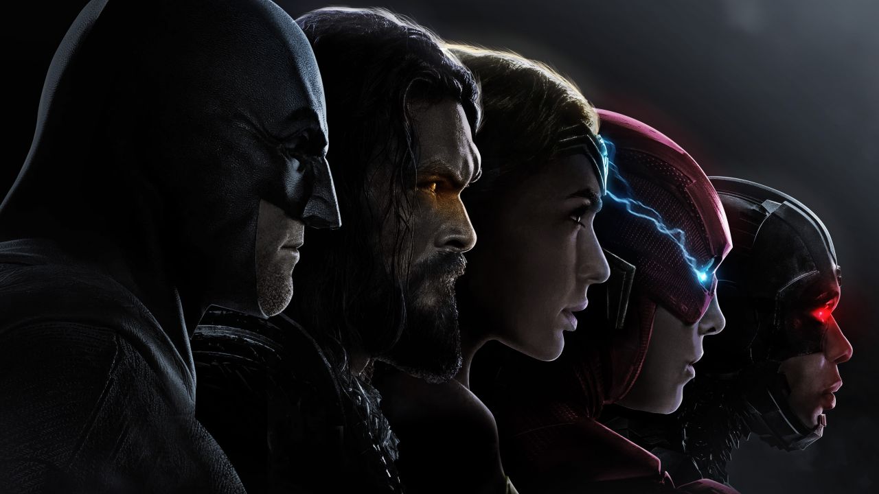justice league batman aquaman wonder woman the flash cyborg