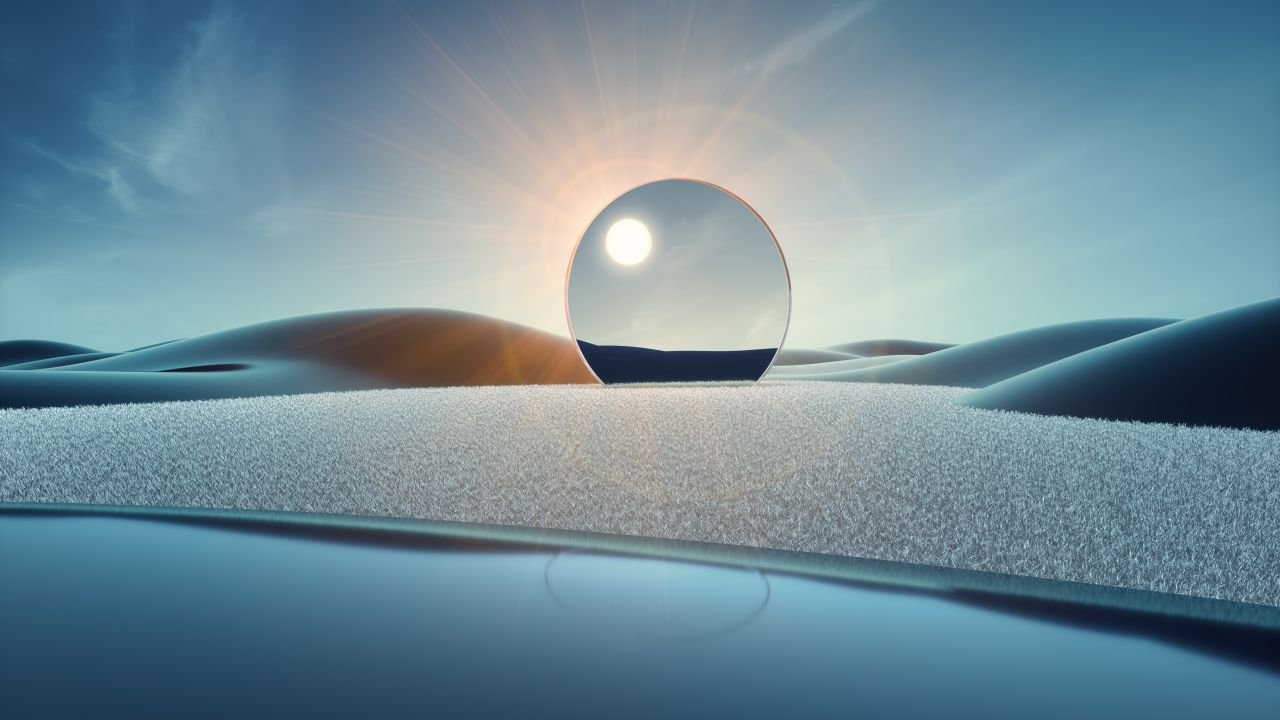 dreamlike desert