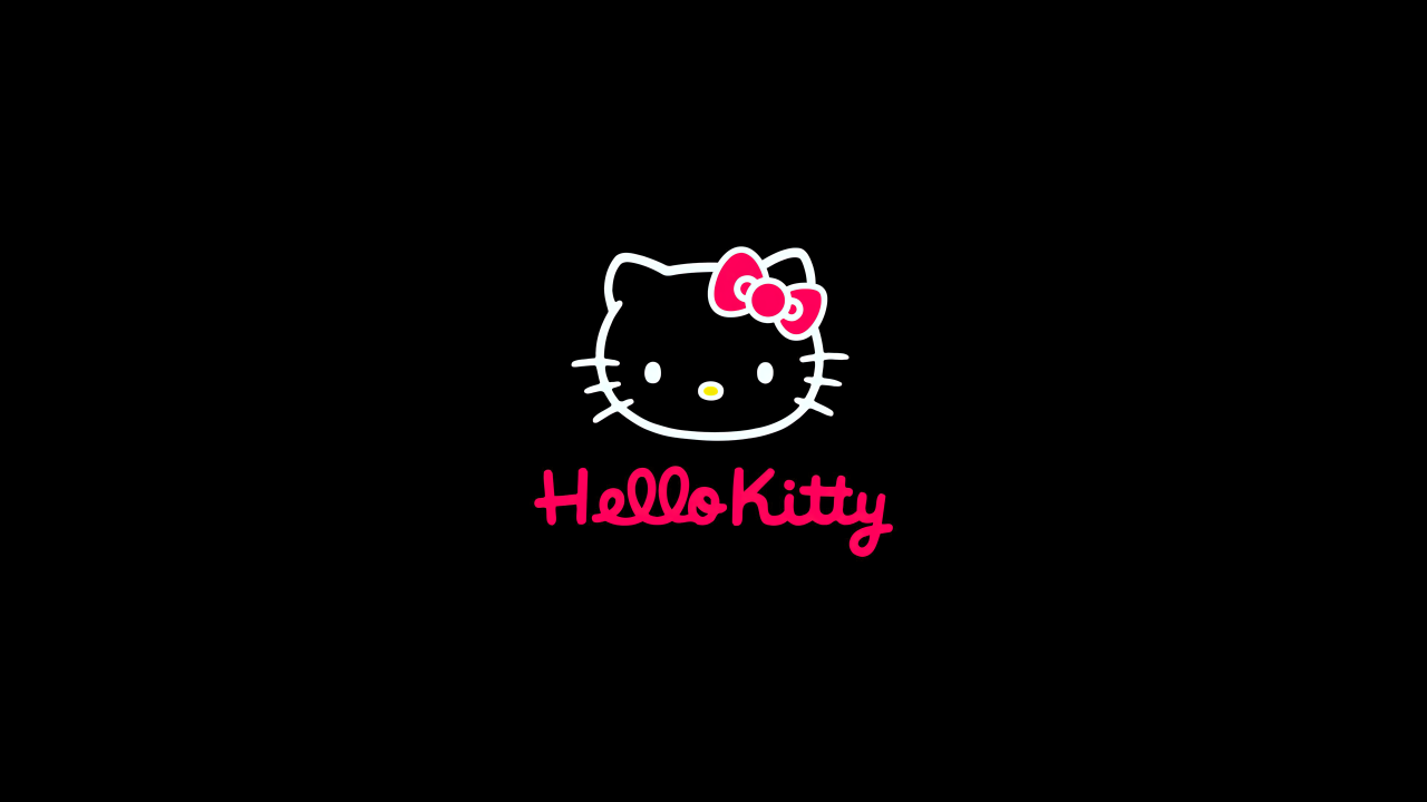 hello kitty black
