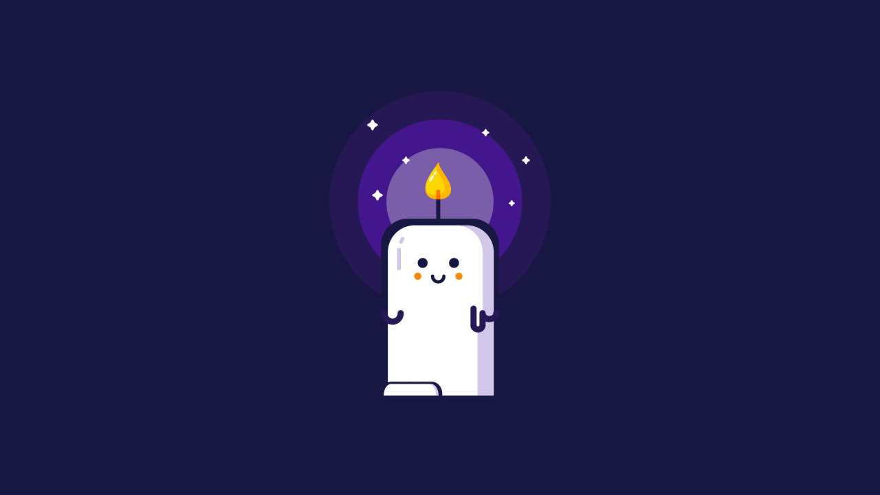 kawaii candle