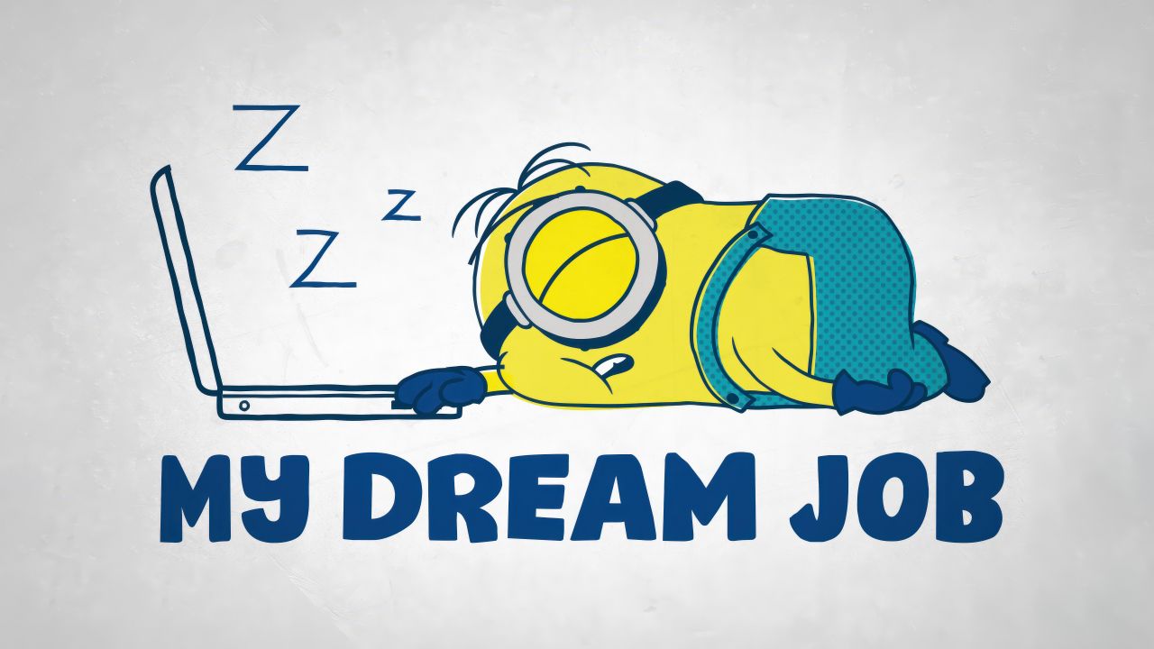 sleeping minion dream 5k